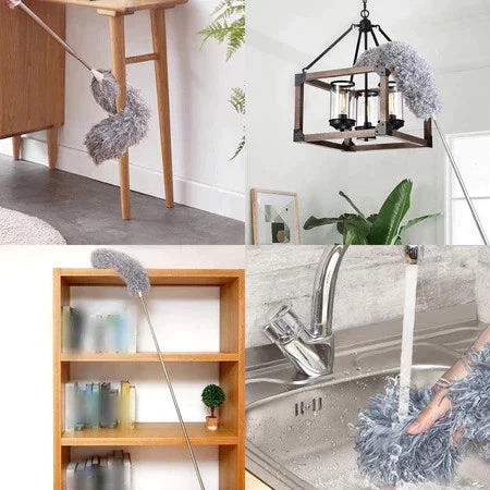 UltraClean - Limpe teto, ventilador e janela sem subir em escada, alcança até 2,8m com uma mão