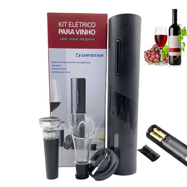 Abridor de Vinho Elétrico Automático |