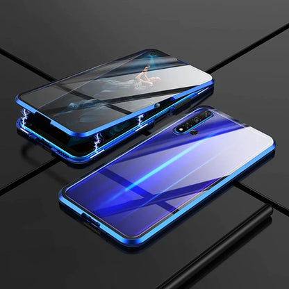 Case Magnética para Samsung de Vidro Temperado 360º