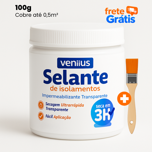 Selante Impermeabilizante Veniius para Infiltrações e Vazamentos