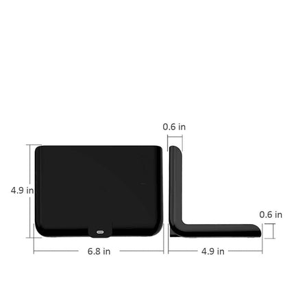 DigitalStation 4 em 1 Multifuncional - Carregador por Indução, Hora, Calendário e Temperatura