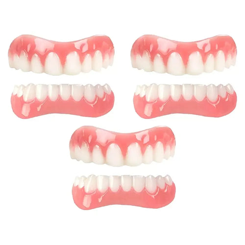 Kit 3 Dentadura NewSmile - Tenha o Sorriso Dos Seus Sonhos