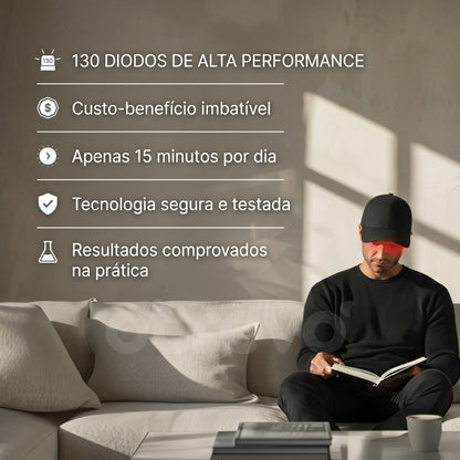 Tecnologia LED para Crescimento Capilar - HairLux™ Pro