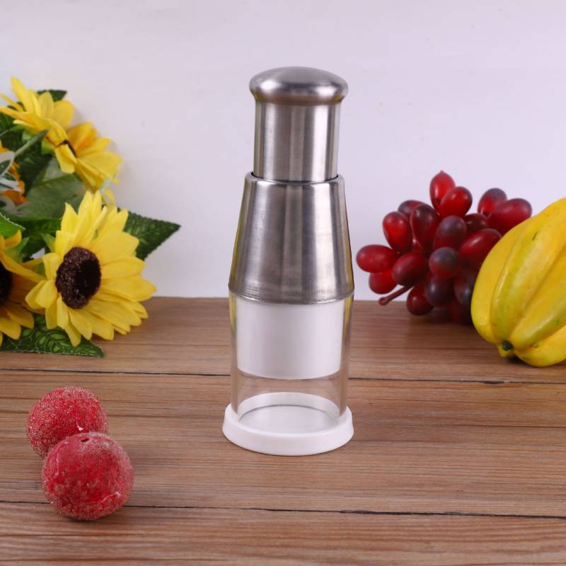 Picador Inox de Vegetais - Picador de alho, cebola, pimenta etc