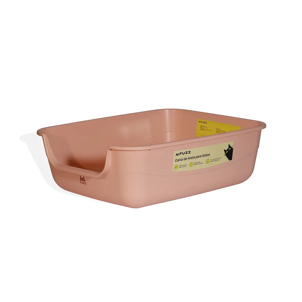 Caixa de Areia Jumbo Salmão Casellier para Gatos